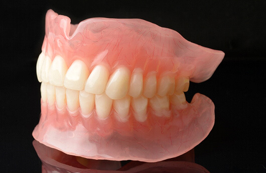 Full set of dentures