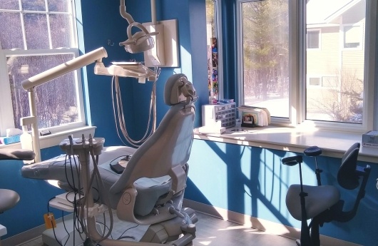 Dental treatment room in Lebanon New Hampshire dental office