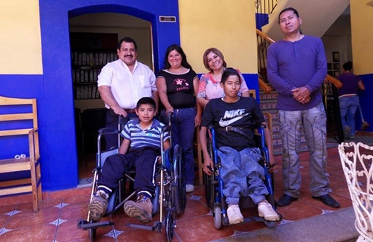 Group of patients smiling